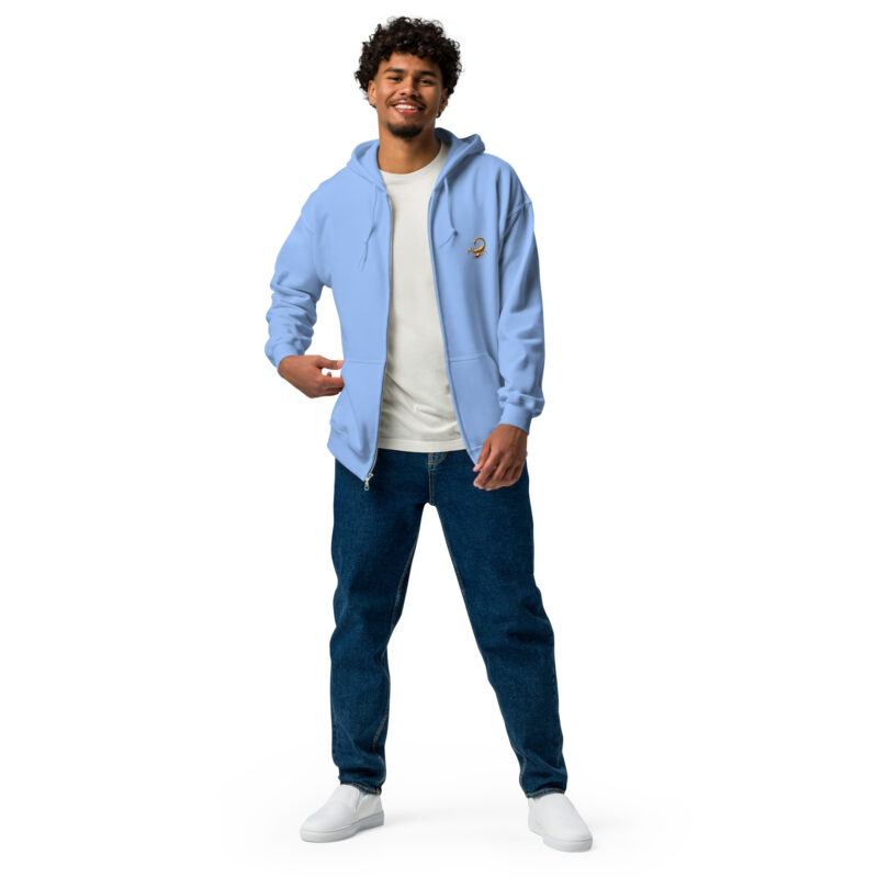 Unisex heavy blend zip hoodie - Image 7